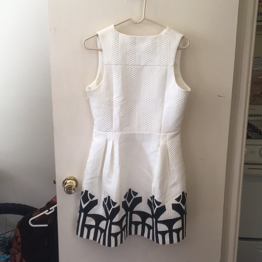 White/Black Dress